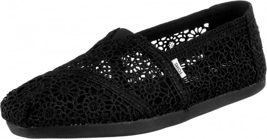 TOMS Alpargata Met Kant Black Moroccan Crochet - Foto 14