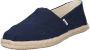 TOMS Women's Alpargata Rope Recycled Cotton Sneakers blauw - Thumbnail 3