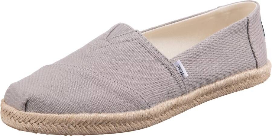 TOMS Women's Alpargata Rope Recycled Cotton Sneakers beige - Foto 4