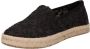 TOMS Alpargata Rope 2.0 Zwart Bloemmotief Kant Espadrille - Thumbnail 2