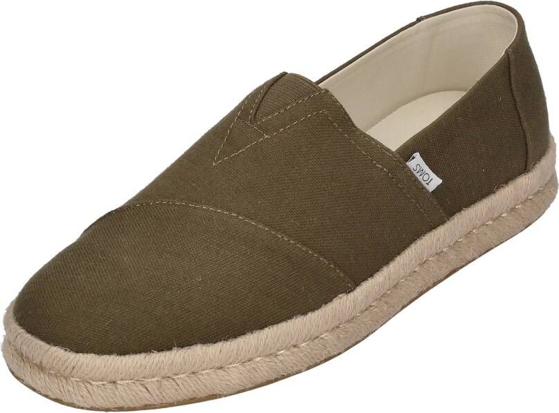 TOMS Shoes ALPARGATA ROPE 2.0 Volwassenen Instappers Groen - Foto 3
