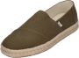 TOMS Shoes ALPARGATA ROPE 2.0 Volwassenen Instappers Groen - Thumbnail 4