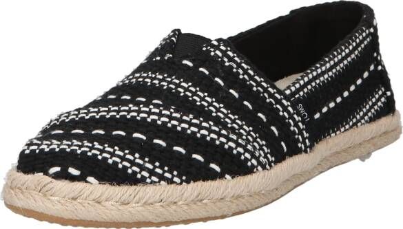 TOMS Schoenen Zwart Alpargata Loafers Zwart 10019676 Alpargata- Black - Foto 4