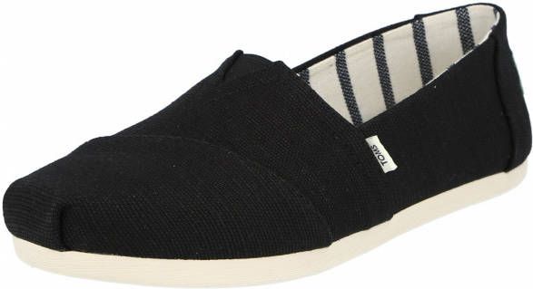 TOMS Shoes ALPARGATA Volwassenen Instappers Kleur: Zwart Maat: 38 -  Schoenen.nl