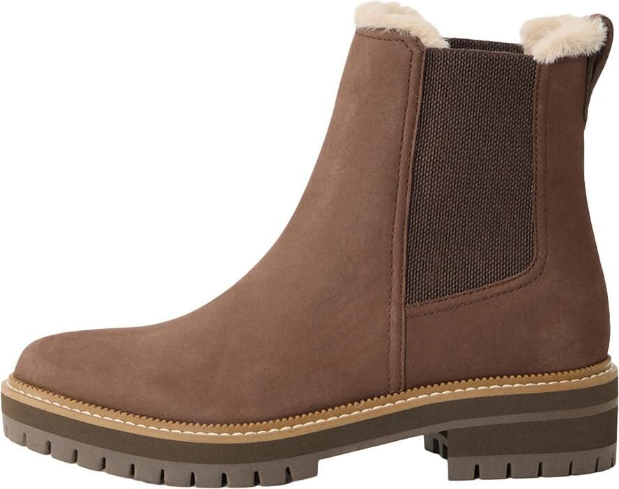 TOMS Chelsea boots 'BENNET' chocoladebruin donkerbruin
