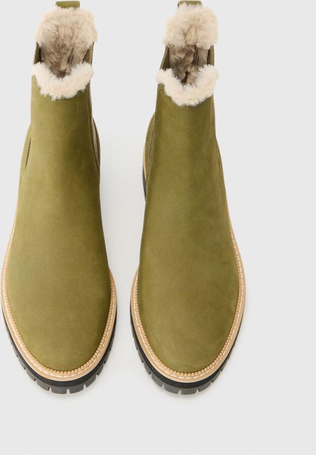 TOMS Chelsea boots 'Bennet' olijfgroen - Foto 4