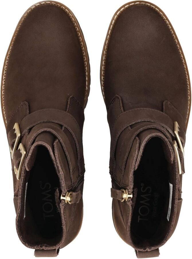 TOMS Enkellaarsjes donkerbruin - Foto 4