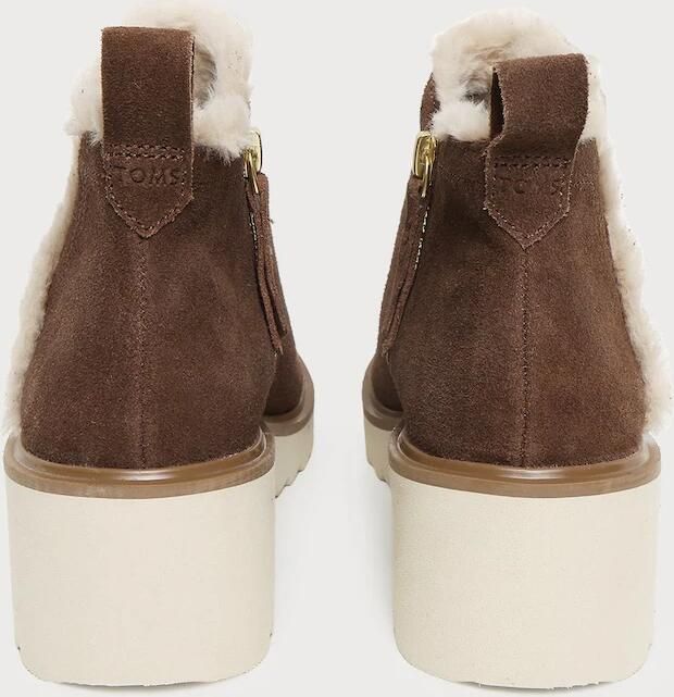 TOMS Enkellaarsjes 'Hot Cocoa' bruin - Foto 5