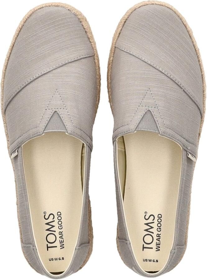 TOMS Women's Alpargata Rope 2.0 Sneakers grijs beige - Foto 3