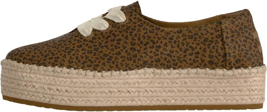 TOMS Espadrilles bruin ombergrijs zwart