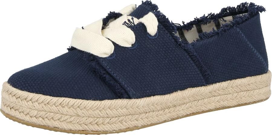 TOMS Women's Carolina Lace Up Sneakers blauw beige - Foto 2