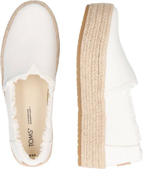 TOMS Shoes VALENCIA~~~~~~~~~~~~~~~~~~~~~~ Instappers Wit beige - Foto 7