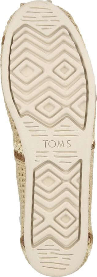 TOMS Instappers 'ALPARGATA CLASSIC' crème donkerbeige bruin - Foto 8