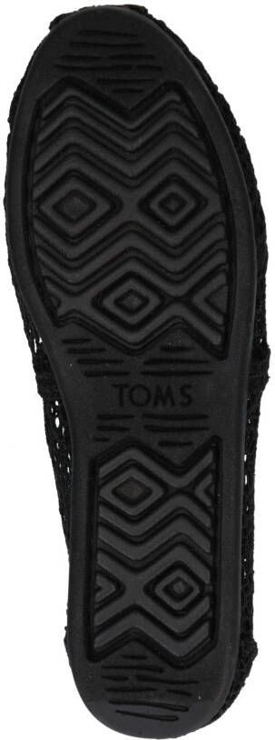 TOMS Alpargata Met Kant Black Moroccan Crochet - Foto 13