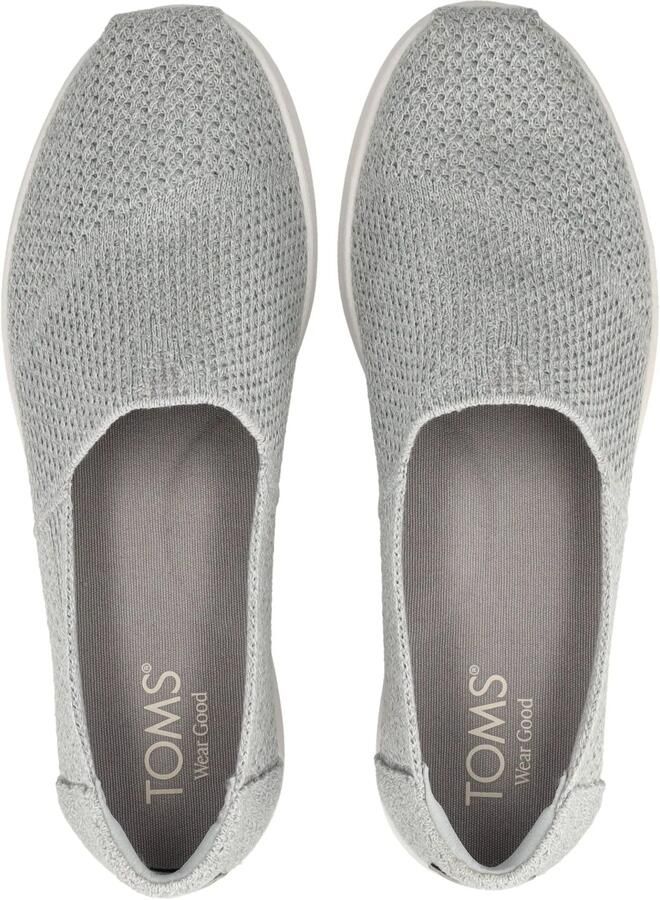 TOMS Instappers 'Alpargata Plus' lichtgrijs - Foto 2