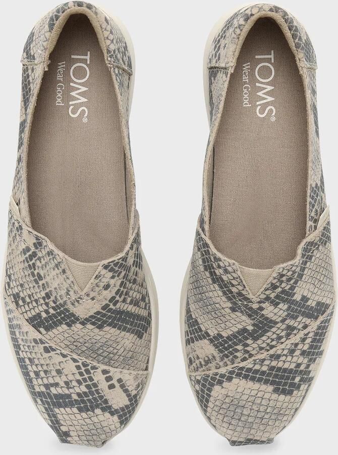 TOMS Instappers beige grijs - Foto 2