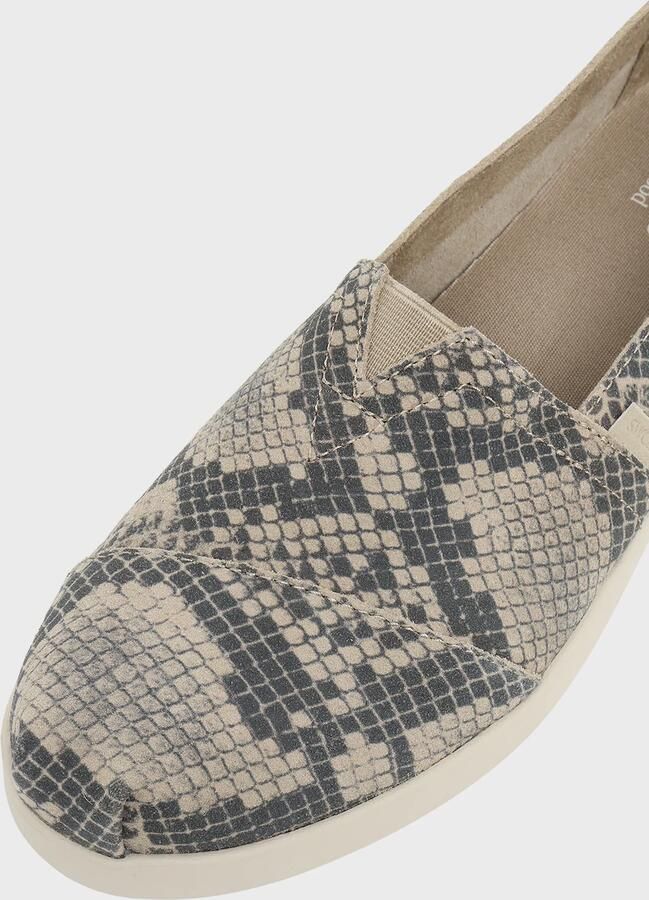 TOMS Instappers beige grijs - Foto 3