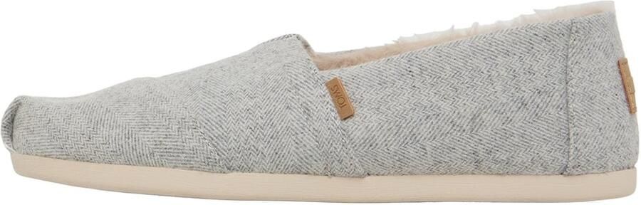 TOMS Instappers 'Heritage' antraciet lichtgrijs