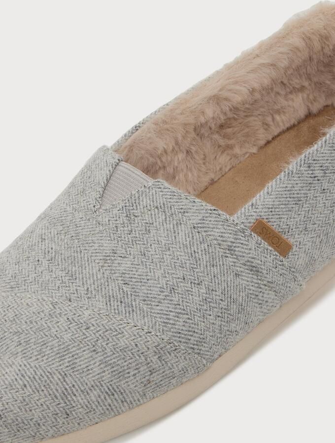TOMS Instappers 'Heritage' antraciet lichtgrijs - Foto 2