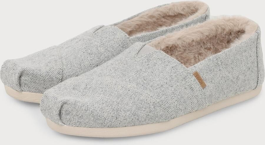 TOMS Instappers 'Heritage' antraciet lichtgrijs - Foto 4