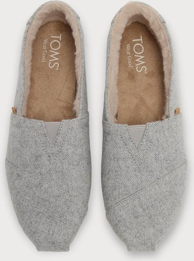 TOMS Instappers 'Heritage' antraciet lichtgrijs - Foto 3