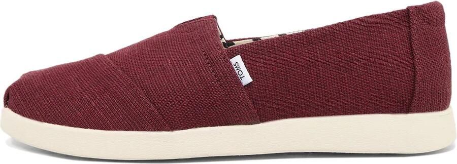 TOMS Instappers 'Heritage' donkerrood