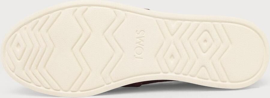 TOMS Instappers 'Heritage' donkerrood - Foto 5