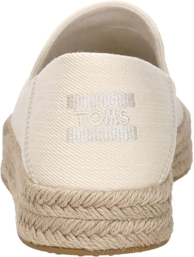 TOMS Espadrilles Dames Carolina Canvas Beige - Foto 11