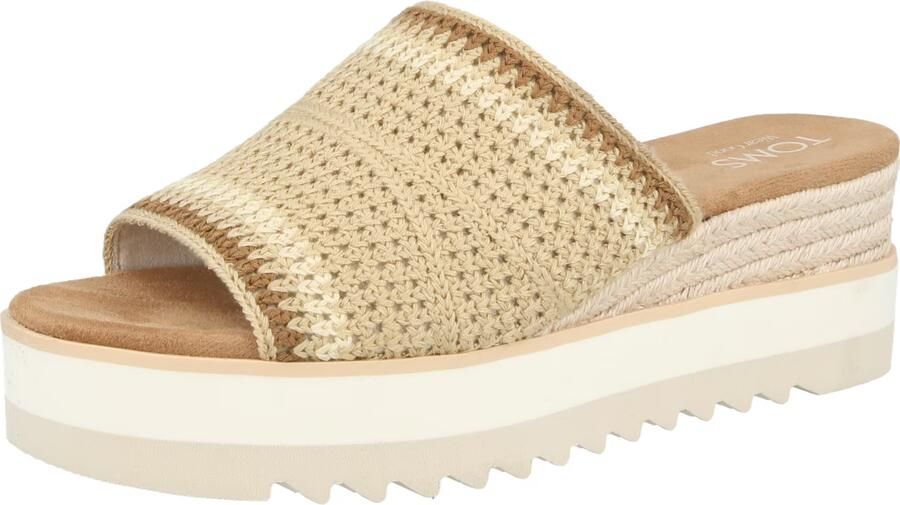 TOMS Muiltjes 'DIANA' beige camel donkerbeige - Foto 6