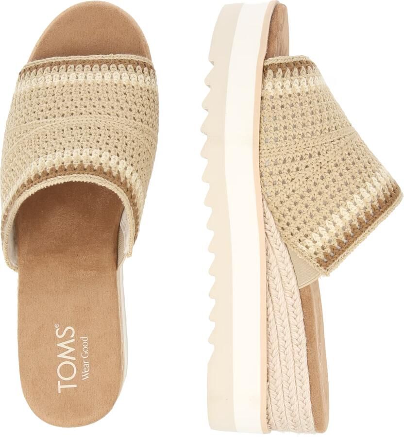 TOMS Muiltjes 'DIANA' beige camel donkerbeige - Foto 7