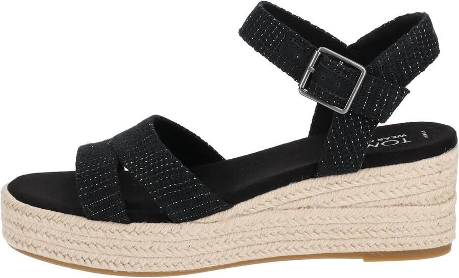 TOMS Shoes AUDREY~~~~~~~~~~~~~~~~~~~~~~~~ Sandalen met hak Dames Sandalen Zwart - Foto 9