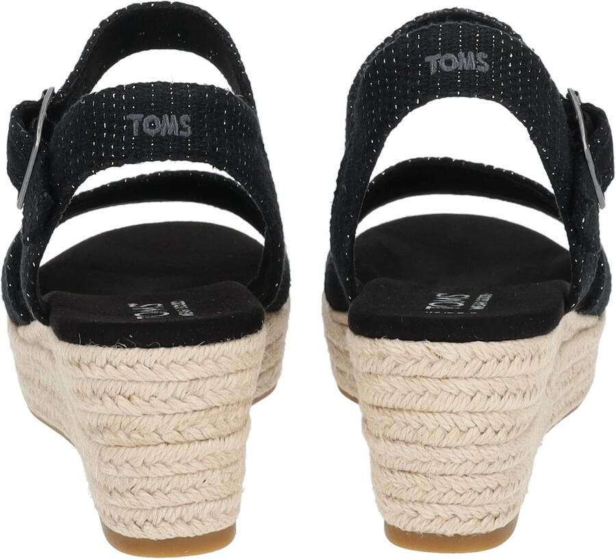 TOMS Shoes AUDREY~~~~~~~~~~~~~~~~~~~~~~~~ Sandalen met hak Dames Sandalen Zwart - Foto 4
