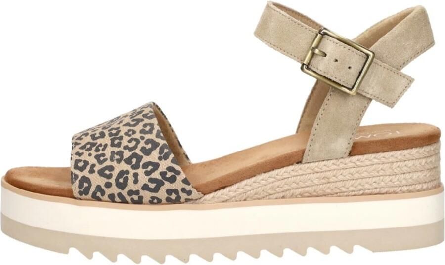 TOMS Diana Sandalen Touwzool Beige - Foto 2