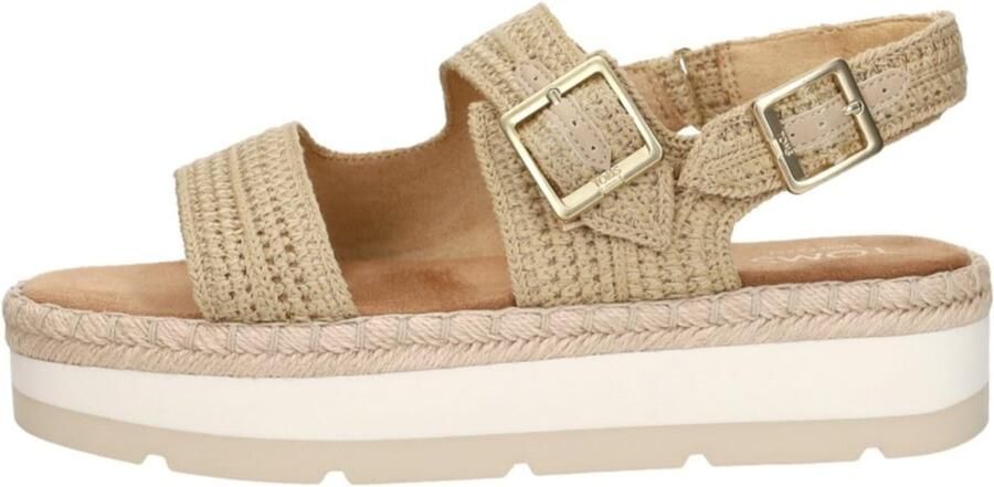 TOMS Giana Sandalen Dames Beige - Foto 8