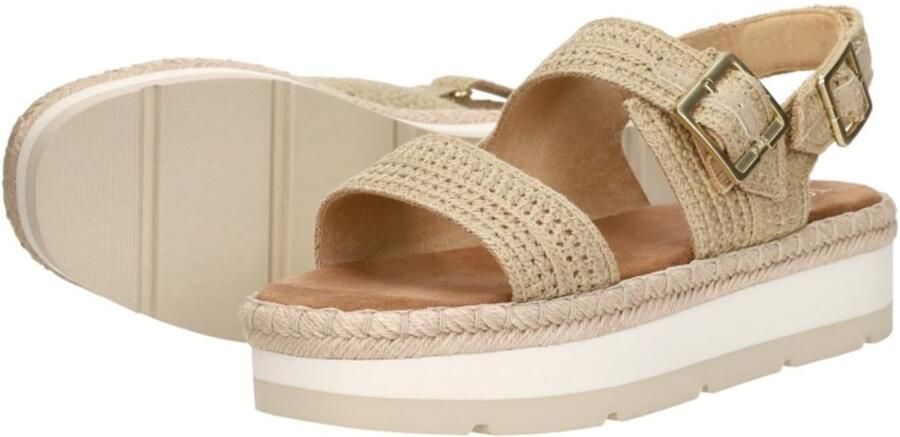 TOMS Giana Sandalen Dames Beige - Foto 9