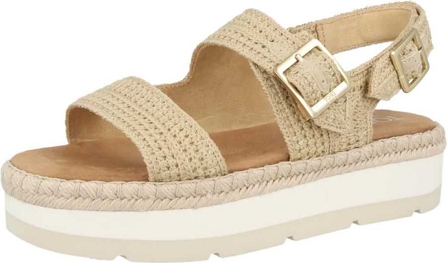 TOMS Giana Sandalen Dames Beige - Foto 13