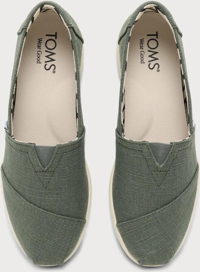 TOMS Slip-on jade groen - Foto 2