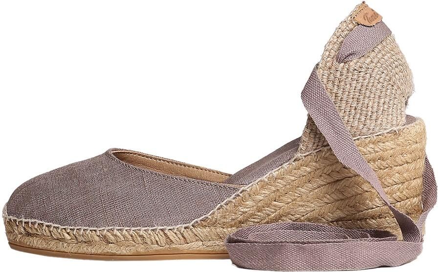 Toni Pons Valenciaanse espadrille met wigvormige zool en nerven CALONGE - Foto 3