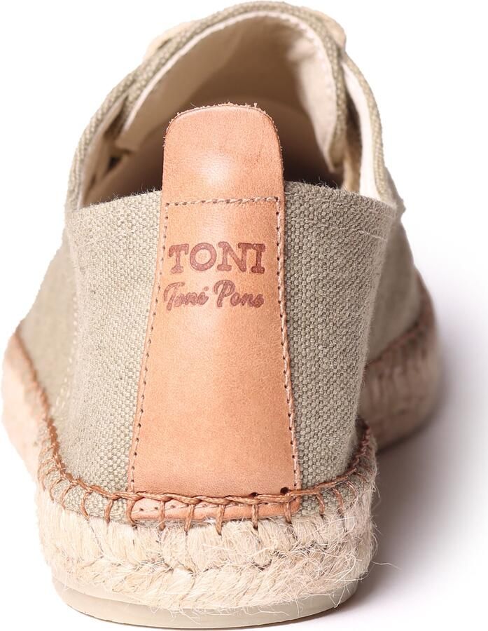 Toni Pons Dixon Heren Espadrilles Caqui | Groen | Textiel - Foto 4