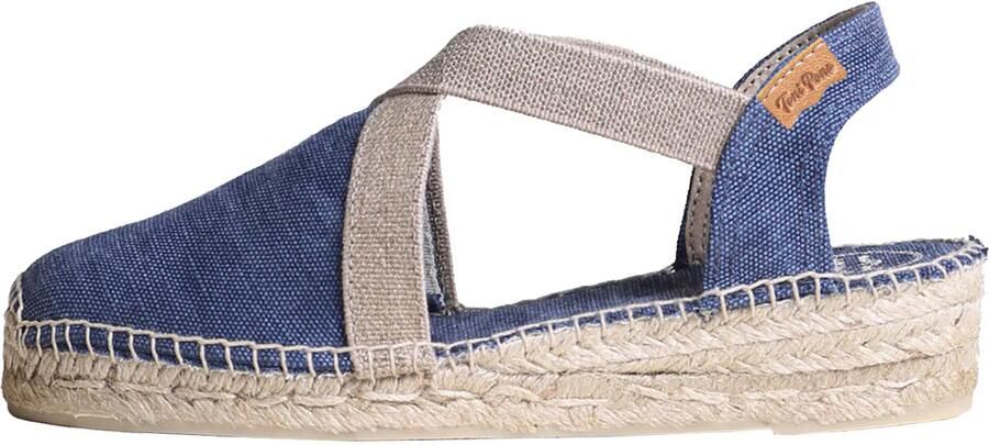 Toni Pons Verdi-V Dames Espadrilles Mari Blauw Canvas VERDIVmari - Foto 2
