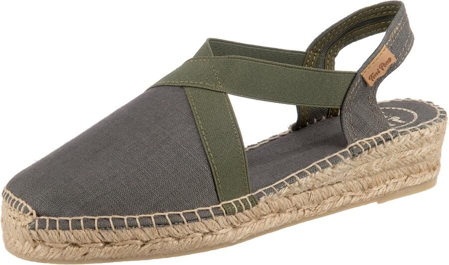 Toni Pons VERONA Veganistische platte espadrilles voor dames met elastiek KAMI