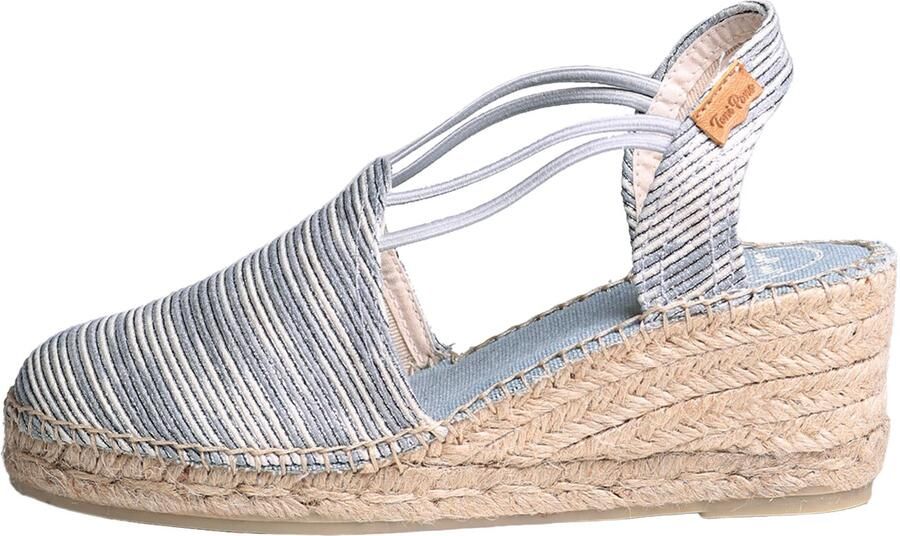 Toni Pons Espadrilles met sleehak en elastische bandjes TANIA-ZR - Foto 3