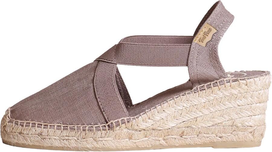 Toni Pons Ter Dames Espadrilles Taupe | Taupe | Linnen - Foto 2
