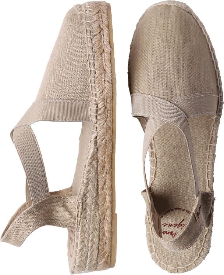 Toni Pons Vegan platte espadrilles voor dames met elastiek VERONA - Foto 3