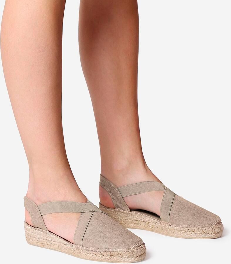 Toni Pons Vegan platte espadrilles voor dames met elastiek VERONA - Foto 2