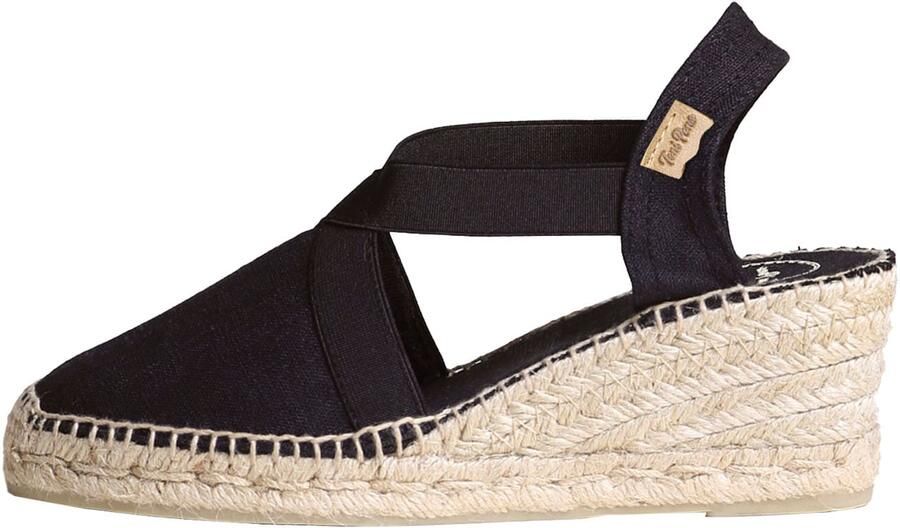 Toni Pons Ter Dames Espadrilles Negre | Zwart | Linnen - Foto 3