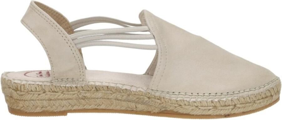 Toni Pons Nuria Dames Espadrilles Pedra Beige Suède NURIApedra