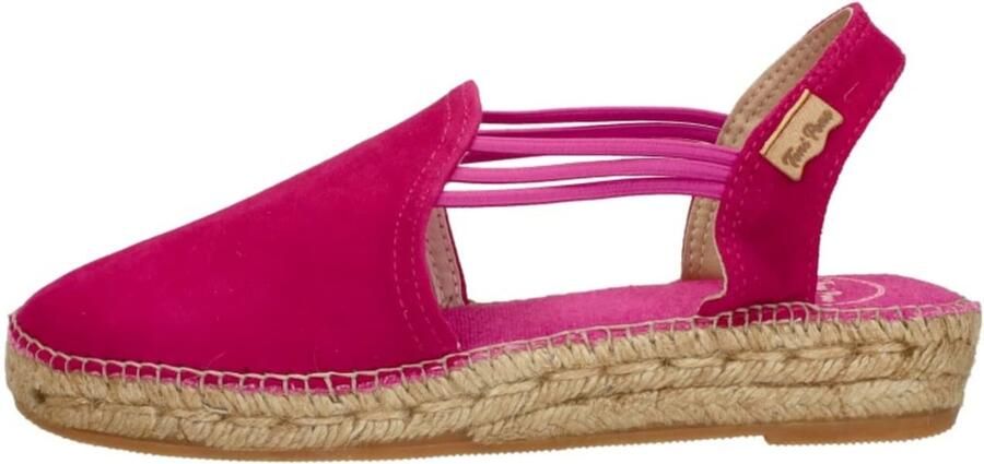 Toni Pons Nuria Sandalen Touwzool fuchsia