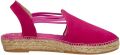 Toni Pons Nuria Sandalen Touwzool Fuchsia - Roze