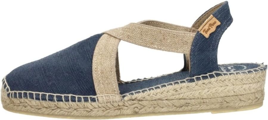 Toni Pons Verdi-V Dames Espadrilles Mari Blauw Canvas VERDIVmari - Foto 5